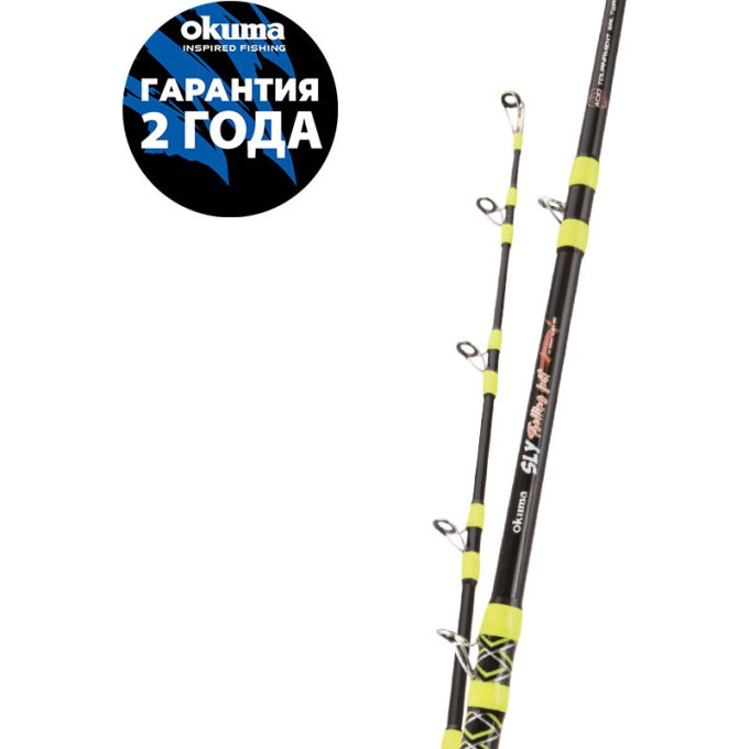 Удилище OKUMA Sly Tuna Top Class 6'2" 1,87m 30-50lbs 1sec SLY-C-621H